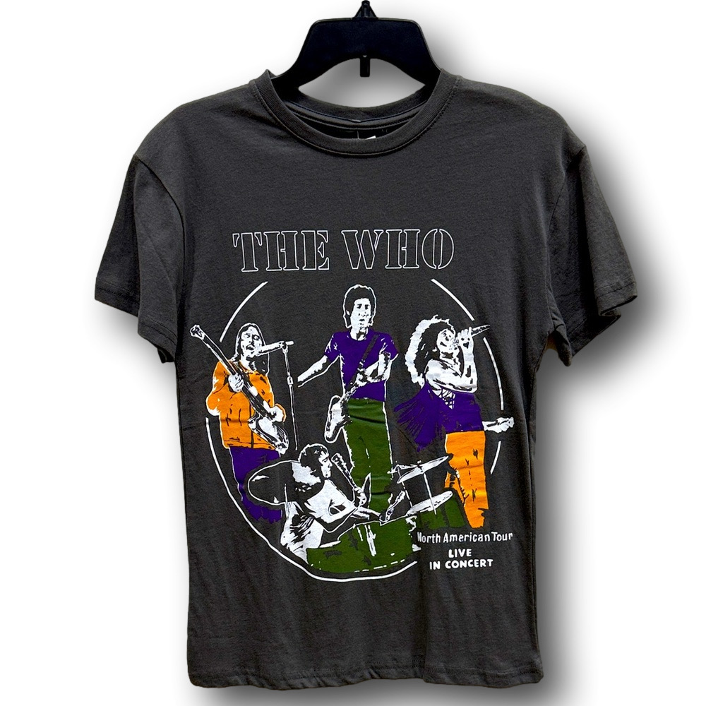 The Who Live In Concert Graphic T-Shirt - Size Small - NWT